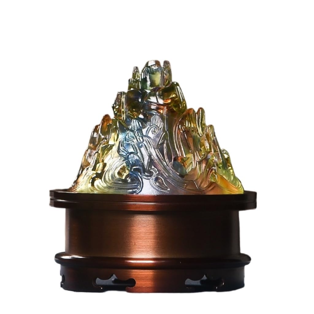 Incensiere a Cascata Bruciatore di incenso for interni, ufficio, ornamenti in rame, camera da letto, zanzariera, scatola decorazione, decorazione for la casa e la cucina Brucia Incenso In Ceramica