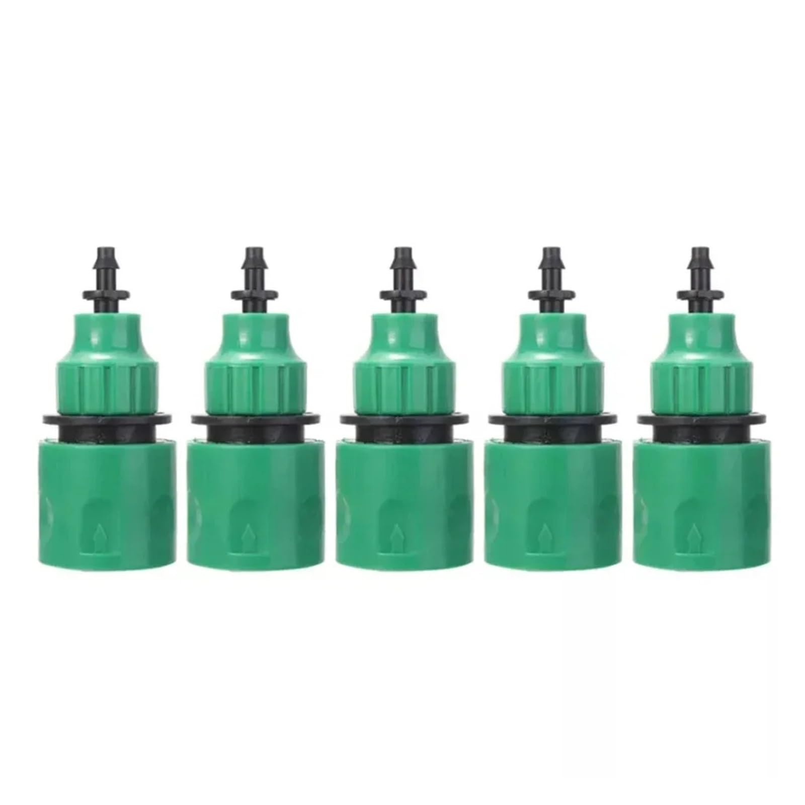 BNGDFDGH 5pcsPlastic Water Pipe Quick Connector Garden Drip Irrigation System Watering Equipment Accessories