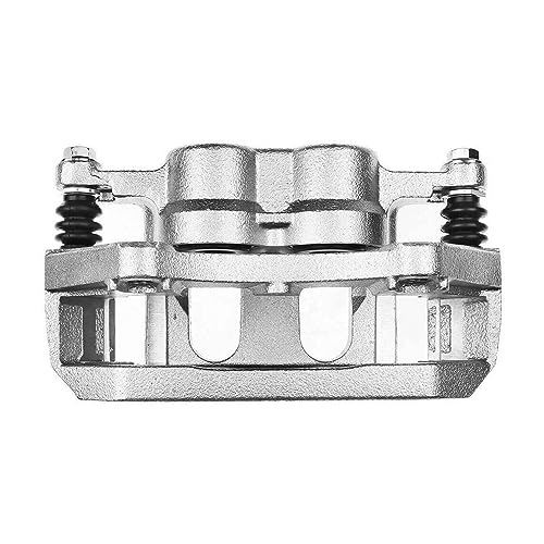 Image of Detroit Axle - Front Right Brake Caliper for Ford Explorer Flex Taurus Lincoln MKT MKS Passenger Side Brake Caliper with Bracket Replacement