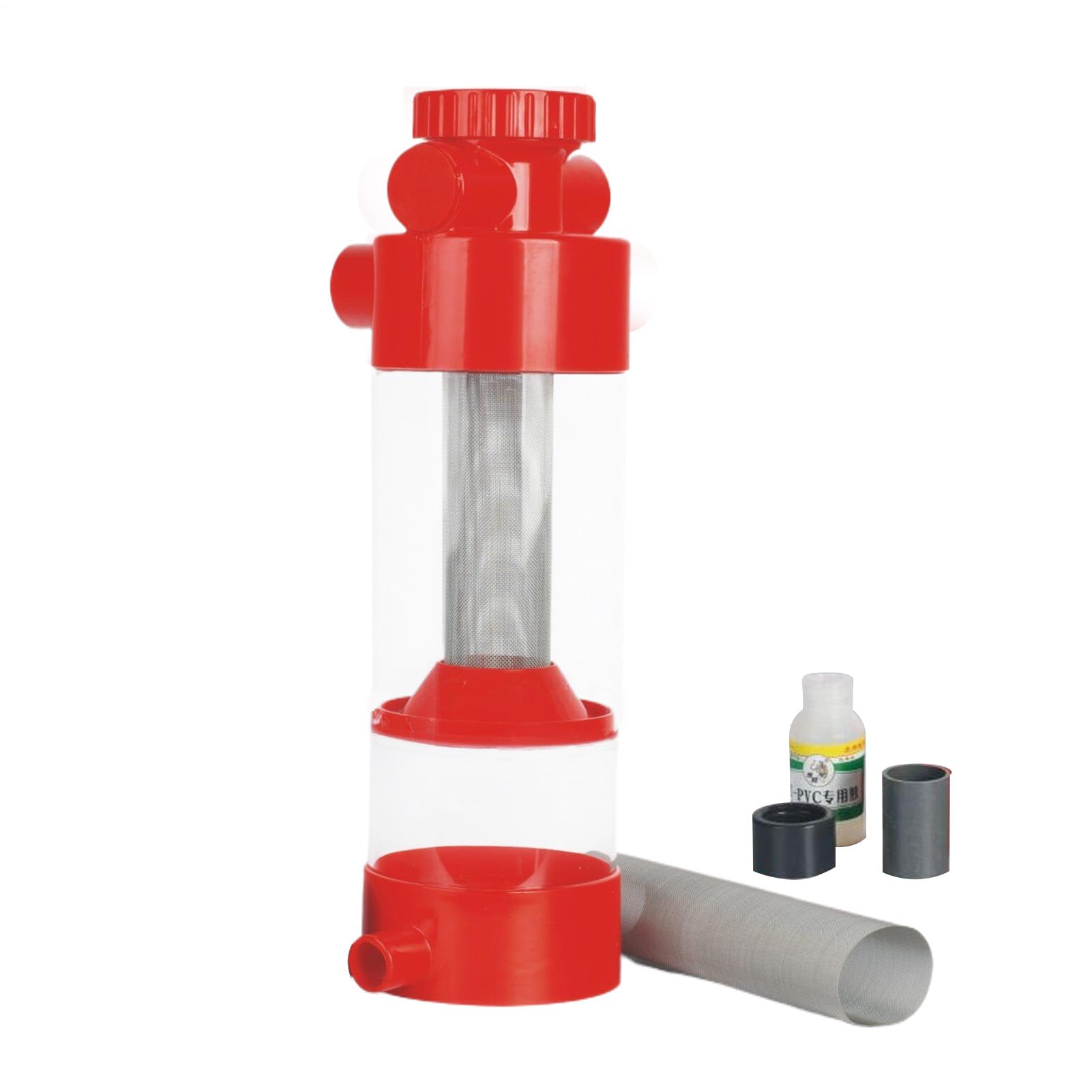 Filtro Recogedor de Cacas de Peces Recolector de Excrementos para Pecera | Separador Externo para Acuario Limpieza y Filtración