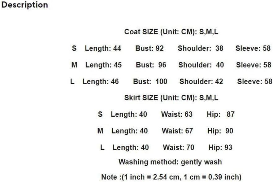 Women's Winter Elegant 2 Piece Set Feather Sleeve Tweed Jacket with Short Pleated Skirt Chic Outfit