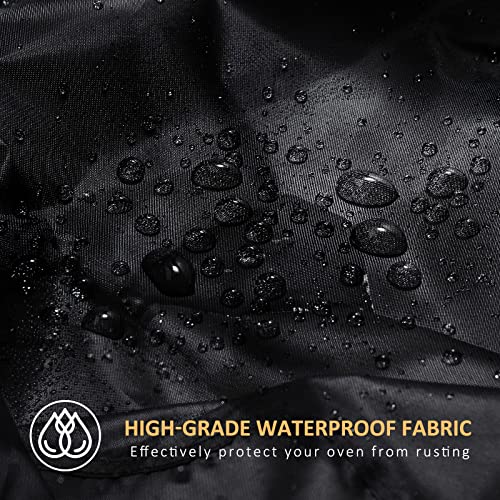 Tonhui Pizza Oven Cover For Big Horn, Portable Oven Cover For Outdoor Pizza Oven Heavy Duty Waterproof Oxford Fabric Weather Resistant, Pizza Oven Accessories #TOP3