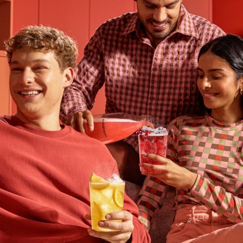 Sodastream drink mix Kirsche ohne Zucker – zuckerfreier Sirup für gesprudeltes & stilles Wasser, 4er Pack (4 x 440 ml), mit Vitamine & Mineralstoff, ergibt bis zu 9L Fertiggetränk 6