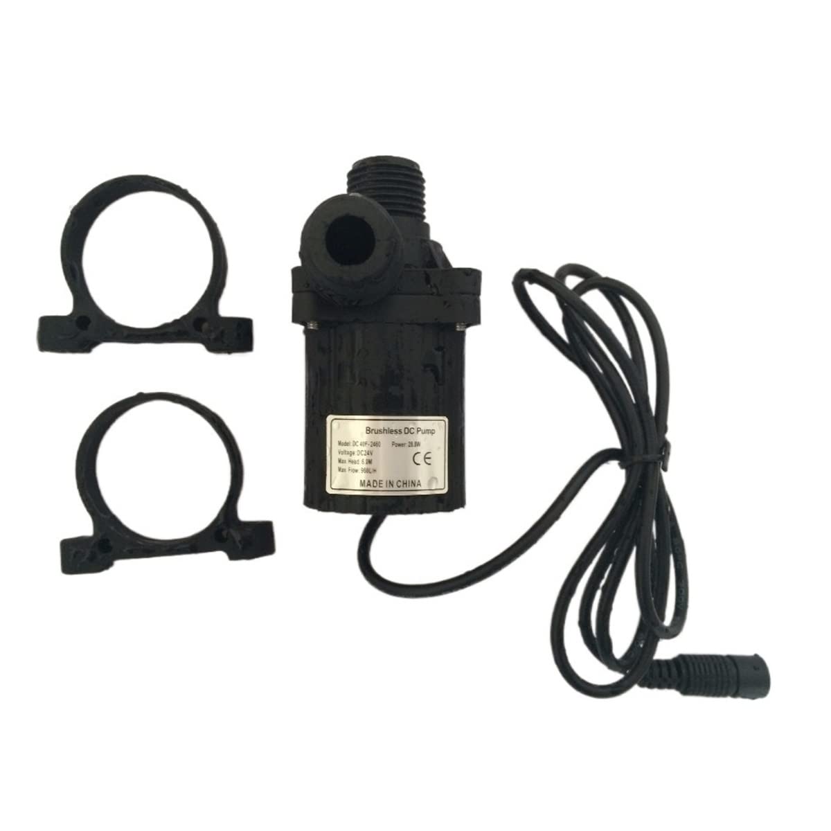 Pompe idrauliche, Parti e Accessori 3pcs 24V Micro DC Pompa dell'Acqua DC40F-2460 960LPH 6M Spazzole Senza pennelli