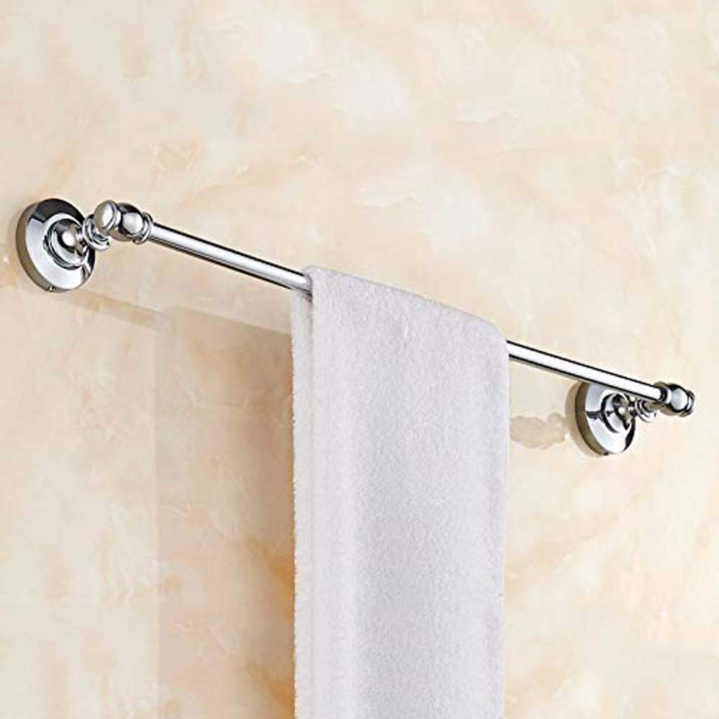 Porte-serviettes en laiton 40cm pour optimiser les petits espaces