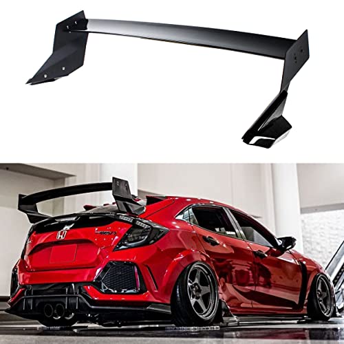 Amazon | Mスタイル グロスブラック GT トランク スポイラー ウィング