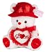 Musical I Love You Valentine Teddy Bear with Red Hat 11 Inches tall You hear Kissing Sound & then Bear Says I Love You with Cute Voice When Its Paw Is Pressed Valentines Day Gifts!