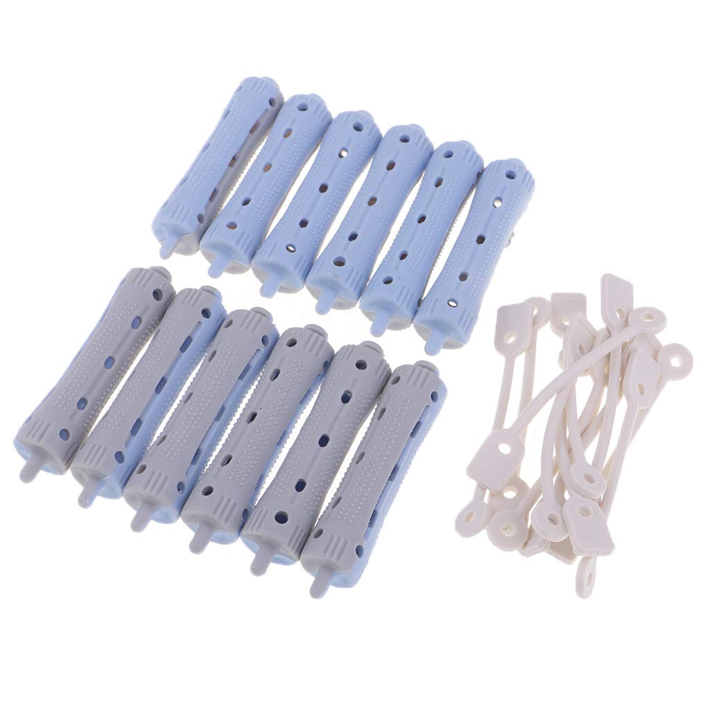 12x Hair Curler Clamps Hairdreser Perm Rods Hair Styling DIY Tool 7 x 1.7cm Health & Beauty/Hair Care & Styling/Rollers & Curlers-image-36