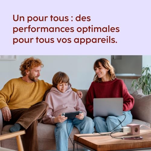 Charg. rapide GaN 2 USB C PD 1 USB A QC mini chargeur blc - vue 6