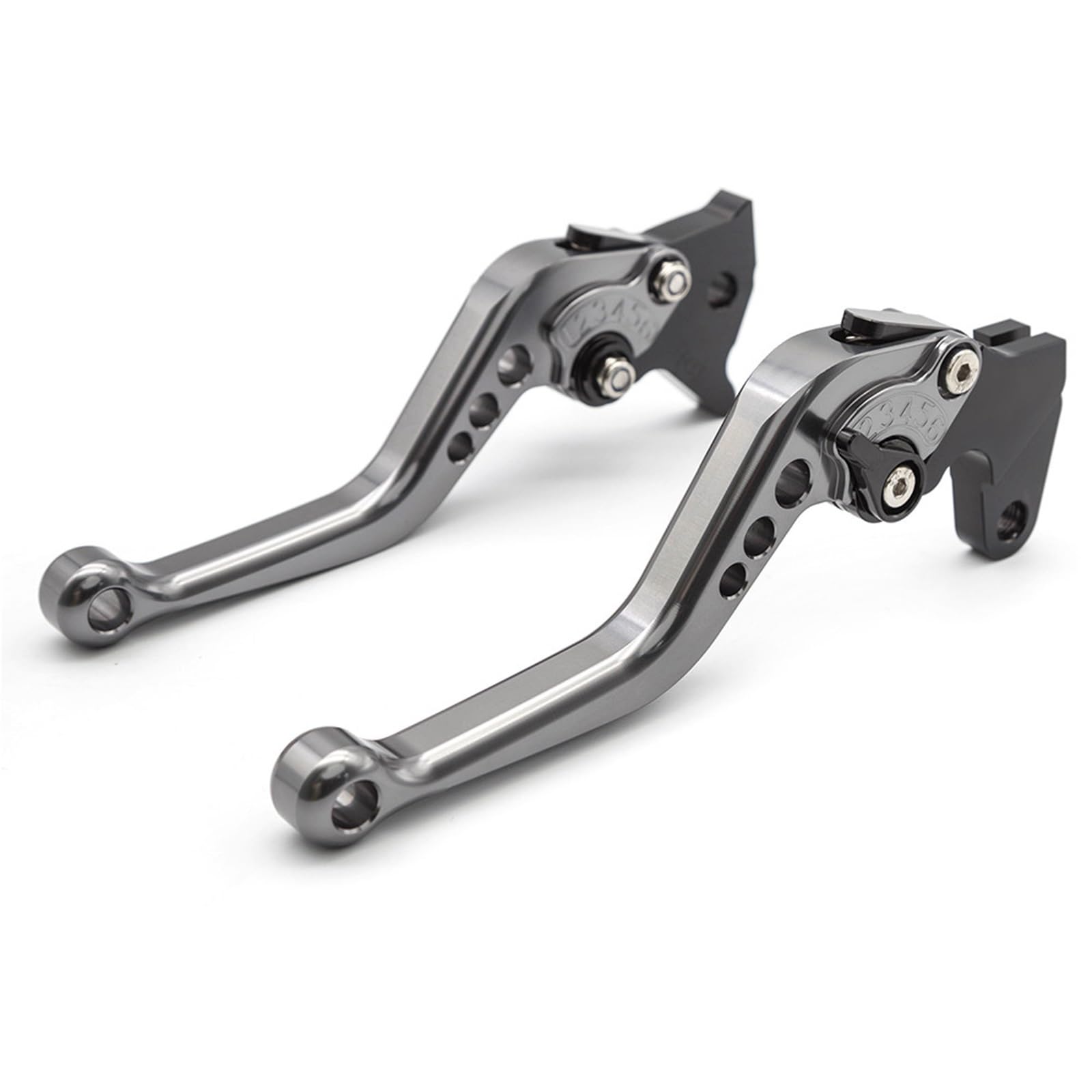 Gjihkwgz Gray 147Mm Motorcycle Brake Clutch Lever For Vespa Px For Lml 125 150 200 For Star Px125 Px150 Adjustable Motorcycle Brake Clutch Levers Front Disc Models Rear Durm Clutch Brake Lever