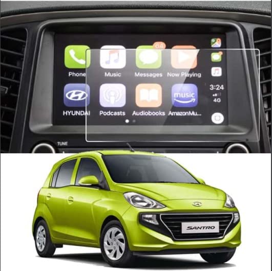 ROLENT GUARD Dashboard Screen System Guard for Hyundai Santro Car Music