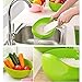 Rice Sieve Colander Washing Filter Strainer Basket Food Beans Fruit Cleaning Bowl Washer Quinoa Tool Quinoa Sieve Bowl Basket Filter