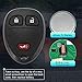 X AUTOHAUX 315MHz KOBGT04A Replacement Keyless Entry Remote Car Key Fob for Chevy HHR 06-11 Uplander 06-08 for Buick Terraza for Saturn Relay 05-07 for Pontiac Montana 15777636 3 Button