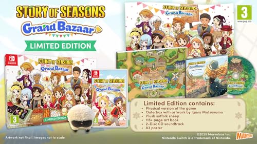 Story of Seasons Grand Bazaar Limited Edition Nintendo Switch - vue 3