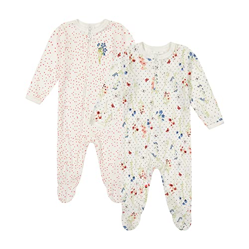 La- 2Pk Zip Front-Snp-Wildflower #TOP17