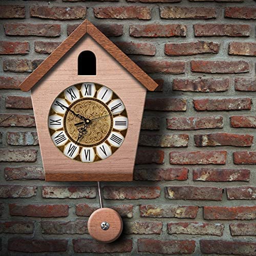 Image of TIK-TIK Pendulum Type Quartz Clock Moviment Mechanism 12 MM Ticking Motor DIY Kit (Gold,Red)