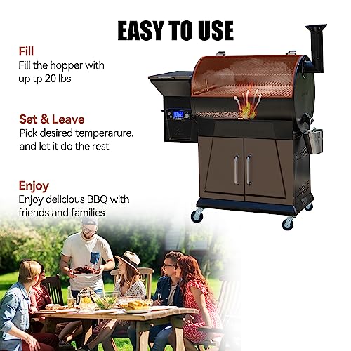 Z Grills ZPG-700D6 Newest Pellet Grill Smoker thumb #7