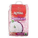 Royal Thai Hom Mali White Jasmine Rice, 25 Pound