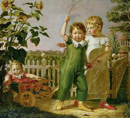 Impression d'affiches toile 60x90cm les enfants Hulsenbeck Runge art