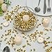 AiFanS Metallic Gold Vase Filler, 800 Plastic Gold Nuggets for Table Decoration & Centerpieces – Perfect for Home Décor, Weddings, Parties
