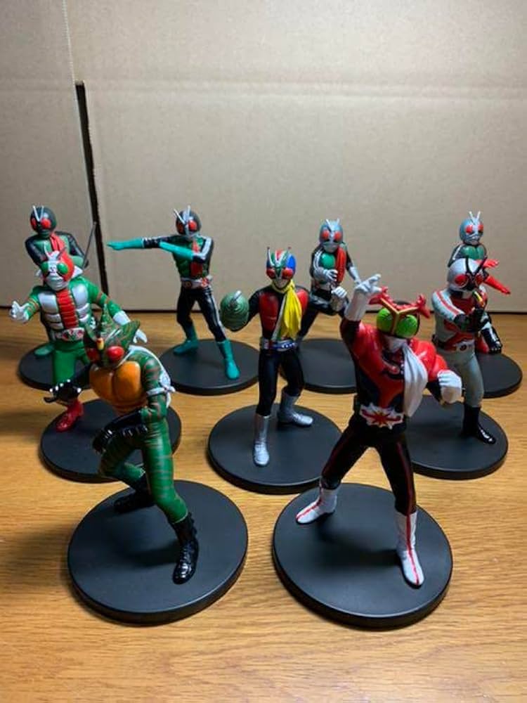 Amazon | 2000年初頭 昭和 仮面ライダー フィギュア 9体まとめて