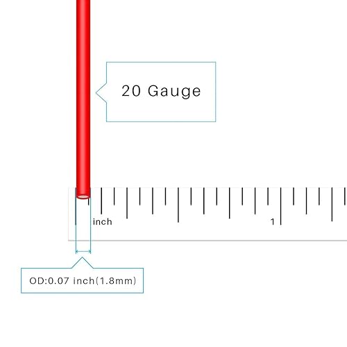 Miniatura 7 de BNTECHGO 22 Gauge Silicone Wire Kit 10 Color Each 30 ft Flexible 22 AWG Stranded Tinned Copper Wire