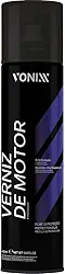 Verniz de Motor Spray 400ml da Vonixx, Proteção Duradoura e Acabamento Brilhante para Motor de Veículo