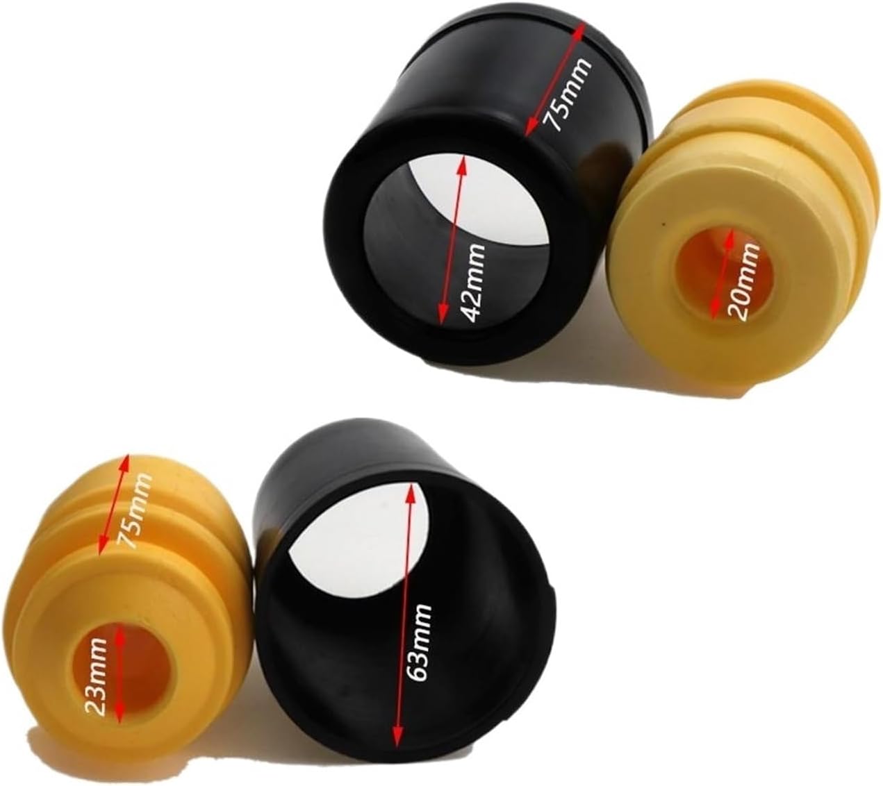 Front Cover Air Boot Shock Absorber Bellow Compatible with VW Passat(3B3) 2000-2005 Variant(3B5) 2001(3B6) 2000-2005 4D0412137B