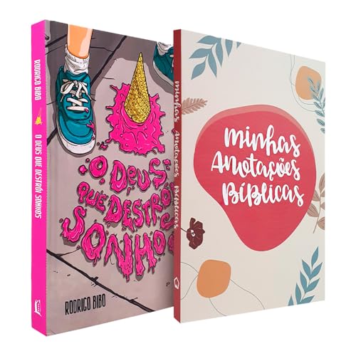 Kit O Deus que Destrói Sonhos + Caderno Anotações Bíblicas Boho