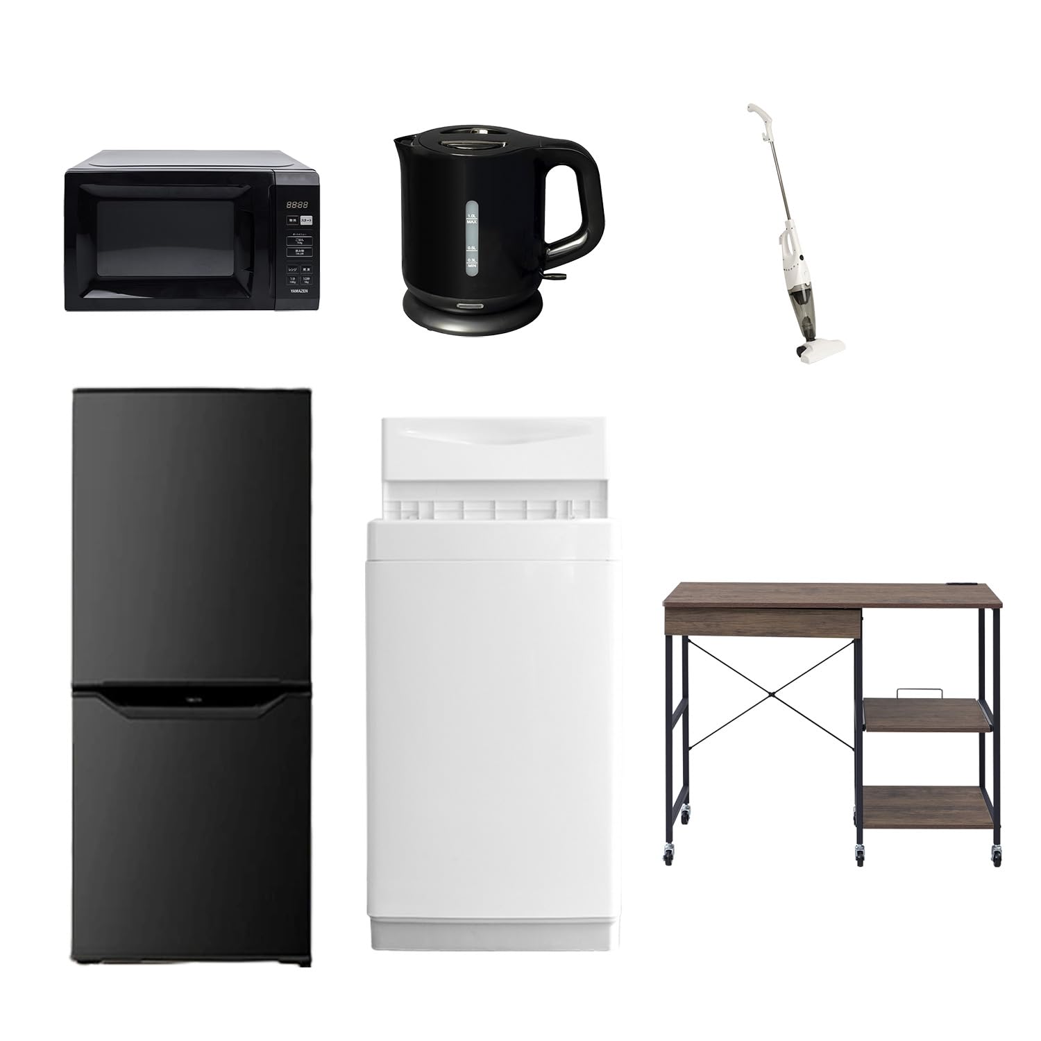 Amazon.co.jp: [山善] 【新生活家電6点セット】 家電セット 冷蔵庫106L