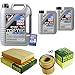 Produktbild QR-PARTS 69331970 Filter Set Inspektionspaket 7 Liter Motoröl Top Tec 4600 5W-30 MANN-FILTER Luftfilter Ölfilter