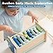 Lehoo Castle Baby Montessori Toys for 1 2 Year Old, Wooden Hammering Pounding Toy with Xylophone, Educational Learning Activities for 1 2 3 Year Old Boys First Christmas Birthday Gifts - Dinosaur