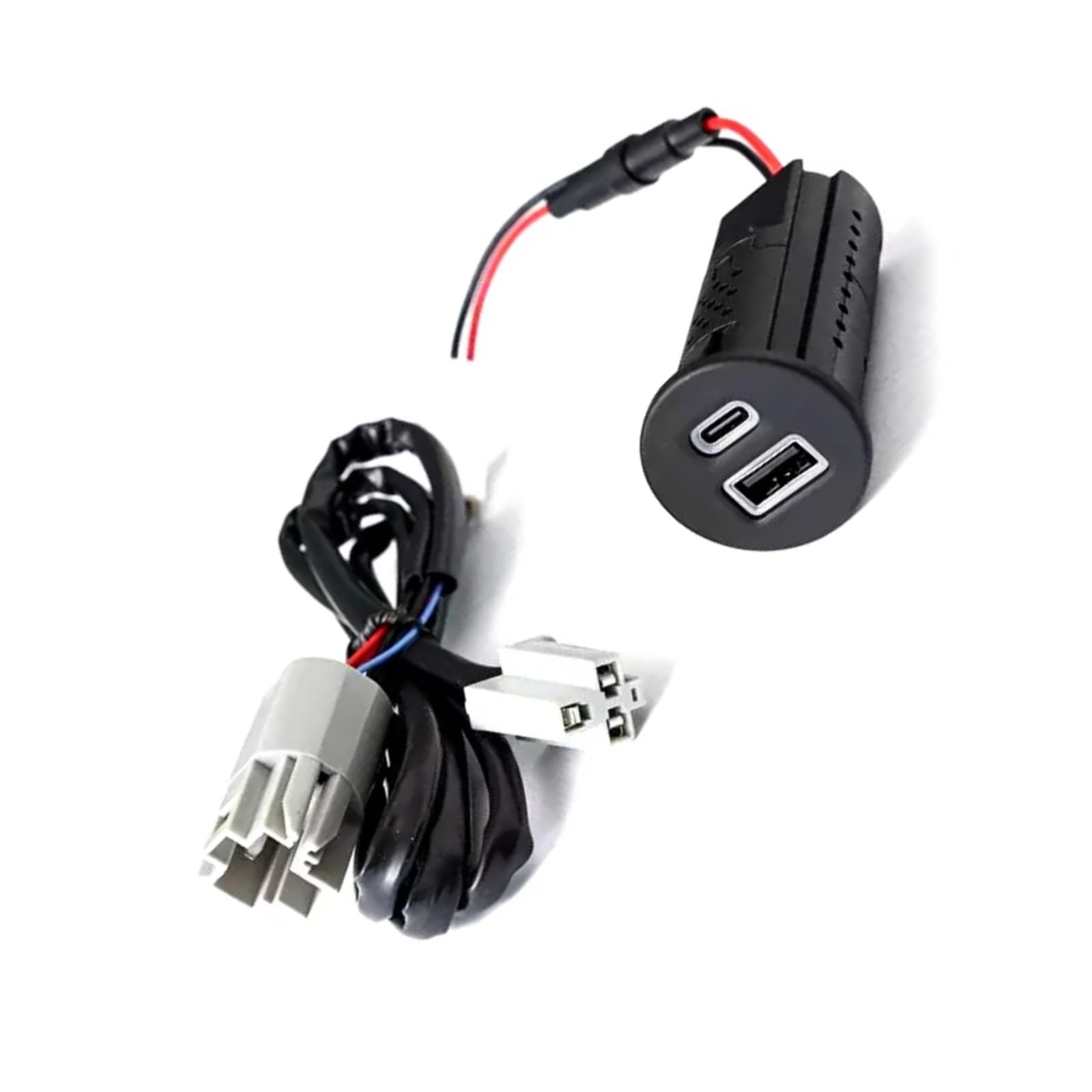 Compatibile Con Ford Per Kuga Per Escape SE SUV LU5T-19J211-AA Audio Ausiliario AUX Martinetti Porta USB Di Ricarica Modulo Presa USB Accessori Sostituzione