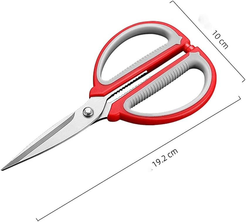 Salad Scissors Kitchen Scissors - Heavy Duty Utility Come Apart Kitchen Shears for Meat Food Vegetables.