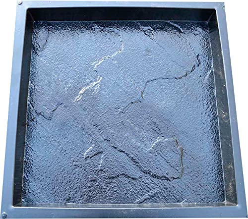 Svitmolds Sold Set 4 Pcs Plastic Molds Casting Concrete Paving Garden Path Pavement Stone Patio #S28 #TOP2