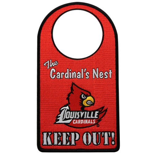 NCAA LOUISVILLE CARDINALS DOOR HANGER