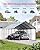 VEVOR Oversized Metal Carport, 13' x 26' Heavy Duty Carport with Galvanized Steel Frame & Roof, Car Tent Garage Shade with Removable Sidewalls, Multi-Use Car Shelter for Pickup, Boat, Car & Tractors
