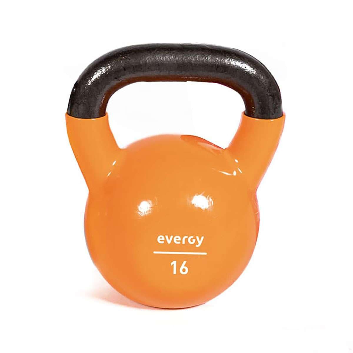 Kettlebell Studio evergy 16 KG Home. Pesa Rusa. Kettlebell Swing, Snatch, Clean,Press o Sentadilla. Pesos Fitness para Gym en casa. Kettlebells Crossfit. Pesas Rusas Gimnasio en casa.