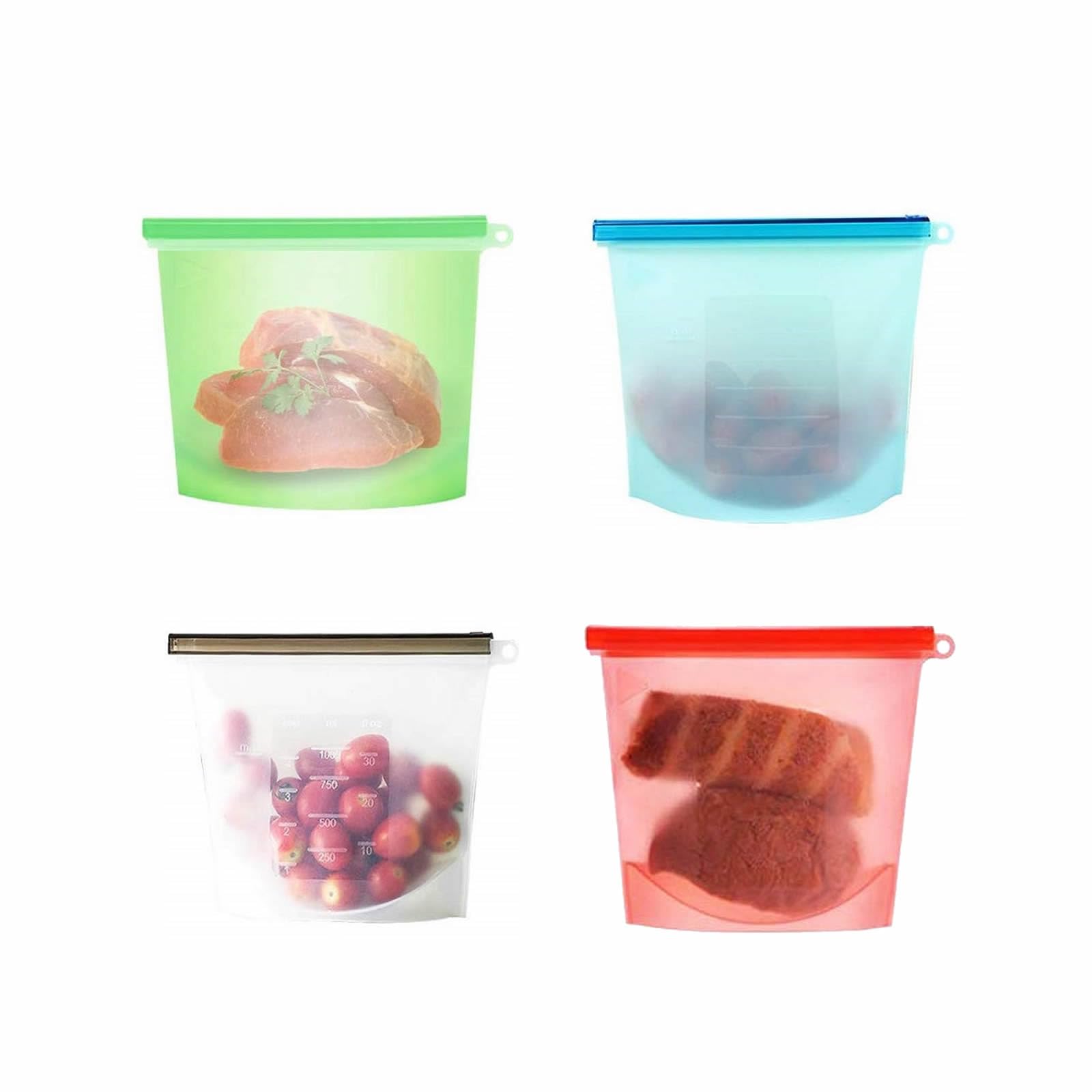 タッパーウェア シリコンバッグ 保存容器4点セット 楽天市場】【4個