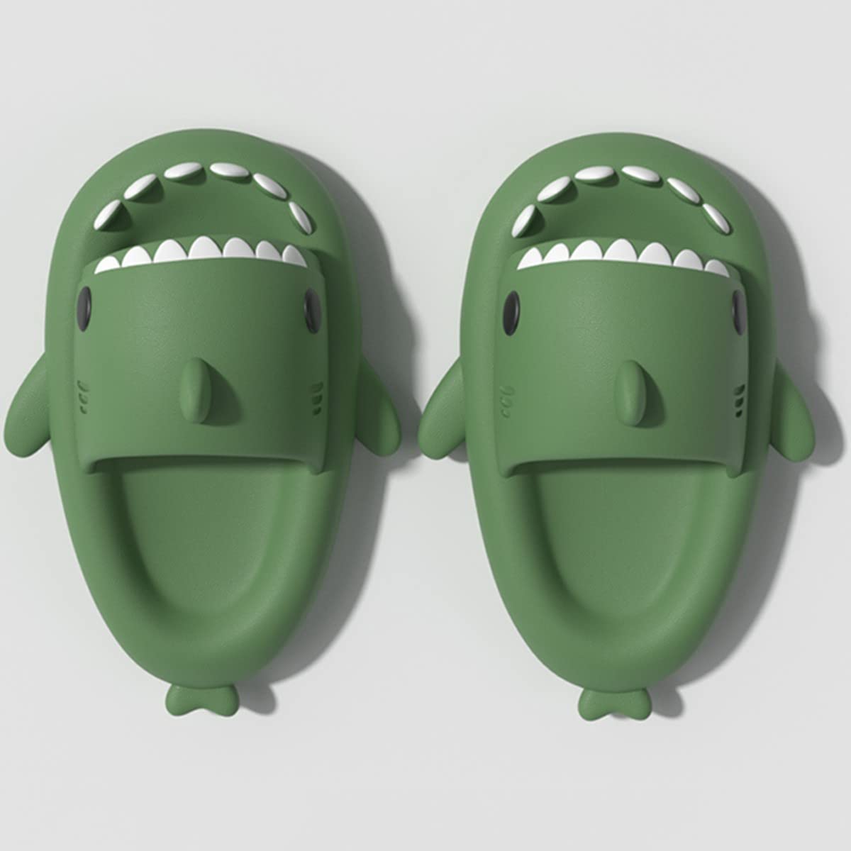 Ciabatte Squalo Bambini Shark Slides Nuvola Sandali Ragazzi Cuscino Slippers Ragazze Casa Pantofole Spiaggia Piscina Doccia A Punta Aperta Estate Infradito
