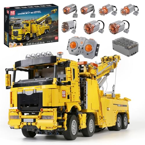 Mould King 17028 Remote Control Construction Vehicle Set