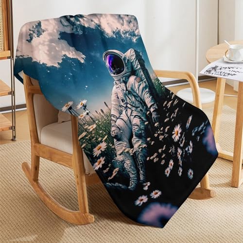 Couverture astronaute douce idée cadeau idéale pour petits et grands