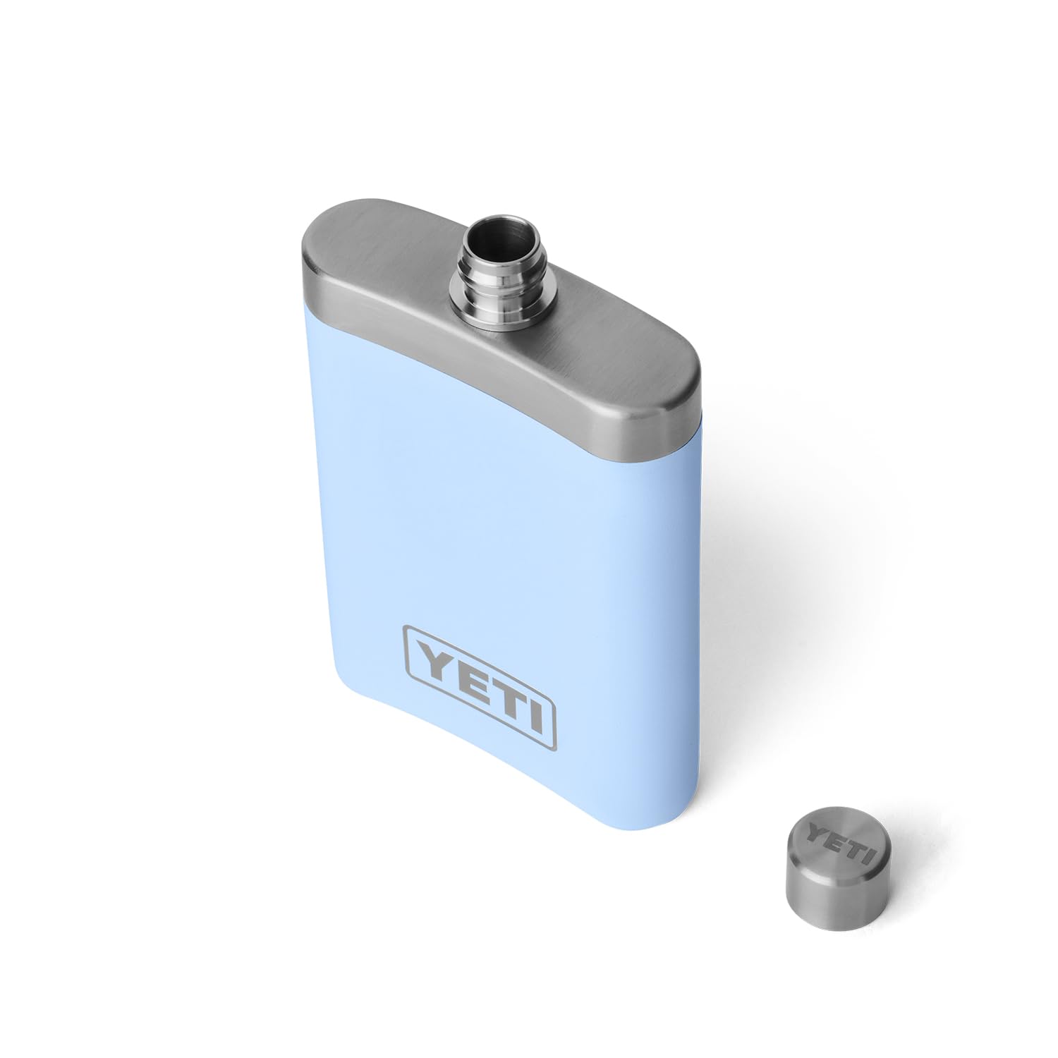 Amazon.com | YETI 7 oz Flask and Funnel, Big Sky Blue: Flasks
