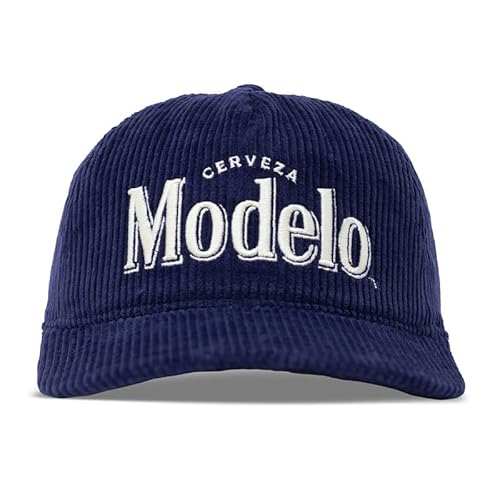 Ripple Junction Modelo Men's Corduroy Adjustable Hat Officially Licensed Navy