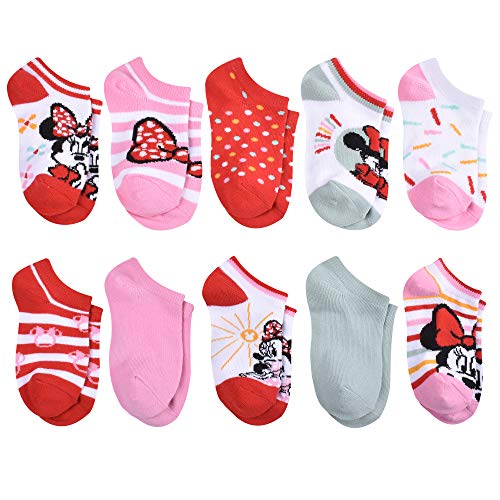 Image of MINNIE Girls' Minnie Mouse No Show Socks