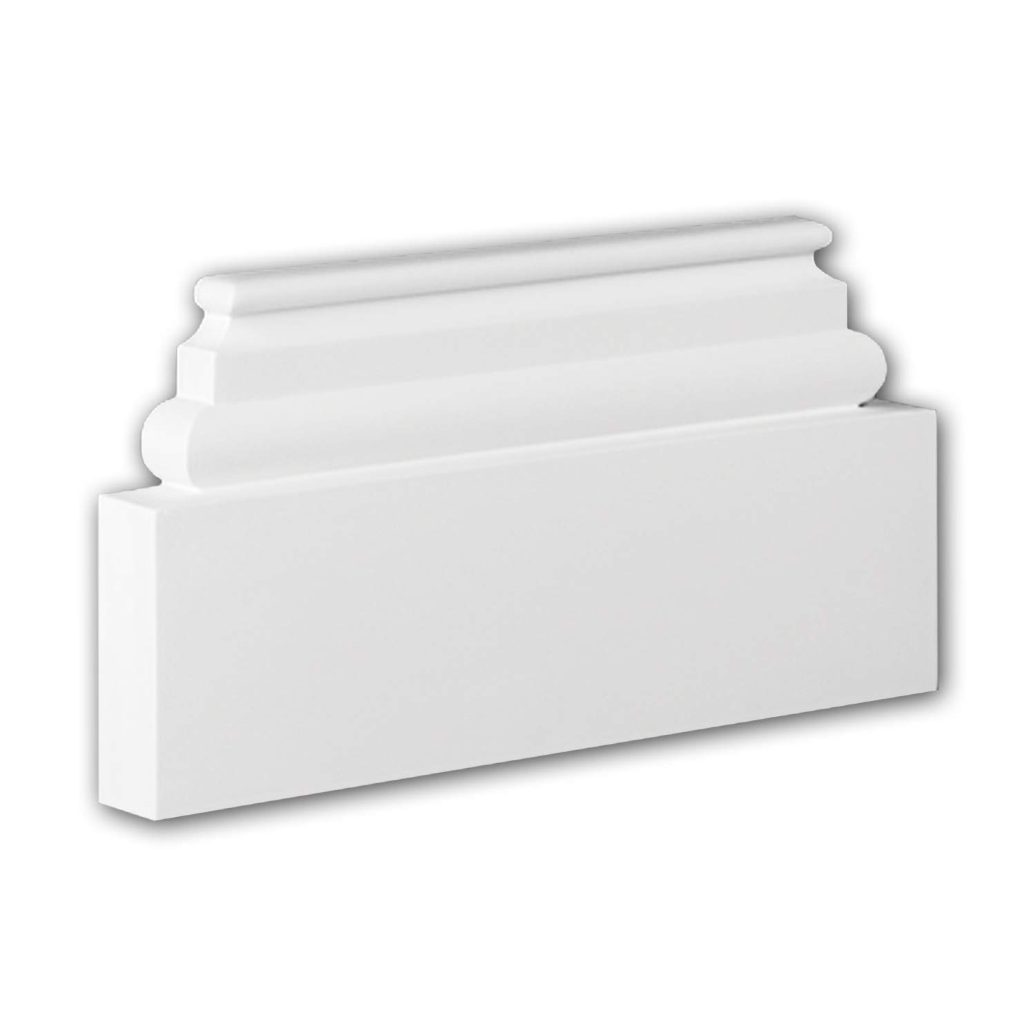 Zócalo de pilastra de 58 cm para decoración de salones clásicos