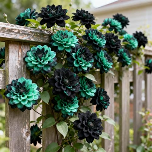 Selten Clematis MehrjäHrige Farbenfrohe Clematis -Rhizom In GroßPackungen Fachgerecht Gepflanzt GartenverschöNerung-4Rhizom-E
