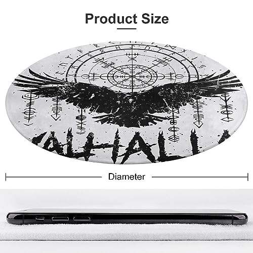 Tapis molleton de corail doux Vegvisir motif impression 3D haute qualité - 5