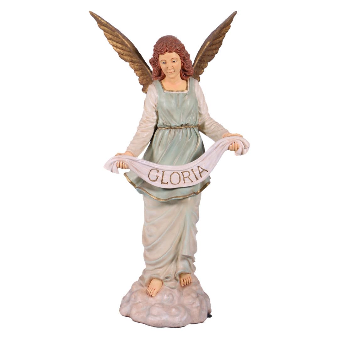 LM Treasures Nativity Angel Christmas Life Size Statue