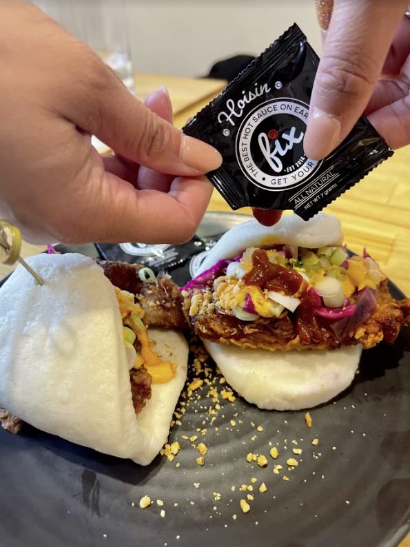 Miniatura 2 de Fix Hot Sauce, Salsa Hoisin - Sin azúcar, endulzada por dátiles, hecha con ingredientes orgánicos, vegana, salsa Hoisin sin gluten, chiles rojos